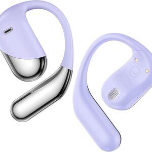 AI Translation Earbuds Real Time, 3-in-1 Translator Earbuds 144 Languages PURPLE